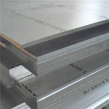 Fargebelagt perforert ark av aluminium for gardinvegg 