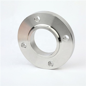 ASTM A182 F304 / 304L F316 / 316L smidd rustfritt stål høy sveiset halsflens av høy kvalitet 
